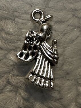 Silver Angel Charm- Women's Jewelry